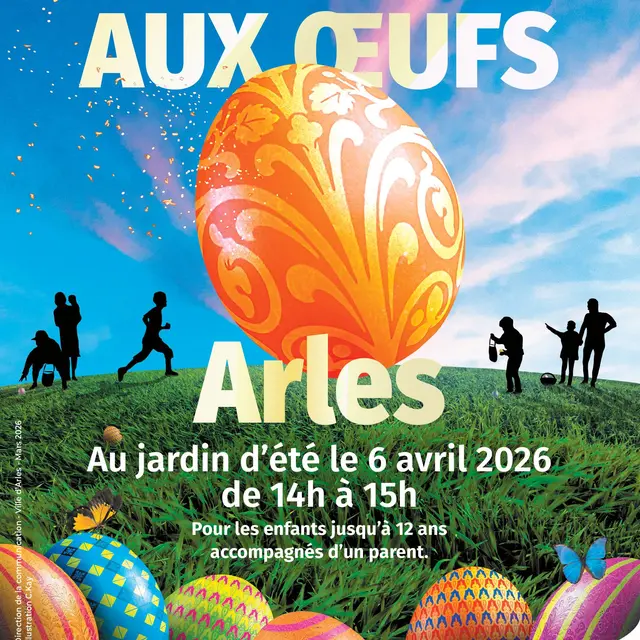 La Chasse aux Oeufs au jardin d'été_Arles