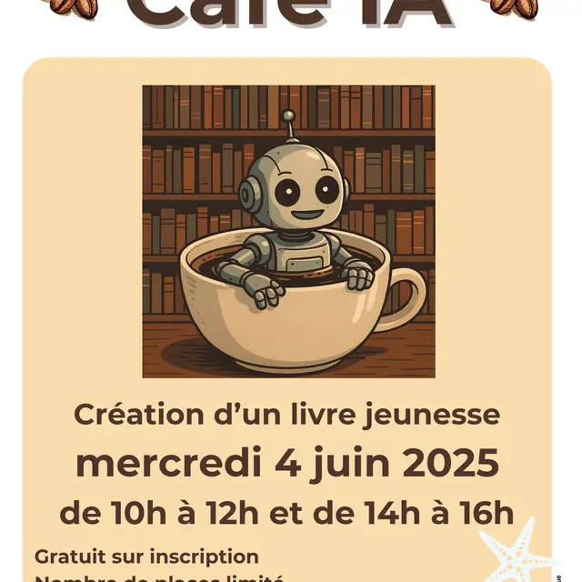 Café IA : Création d'un livre jeunesse_Cavalaire-sur-Mer