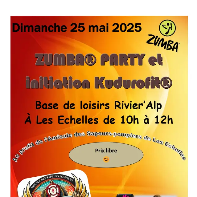 Zumba® party et initiation Kudurofit®_Les Échelles
