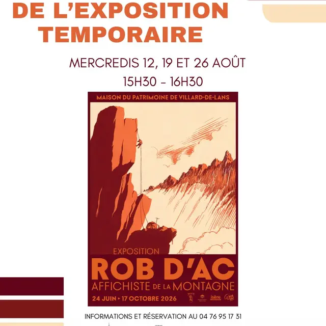 Visite commentée de l'exposition Rob d'Ac_Villard-de-Lans