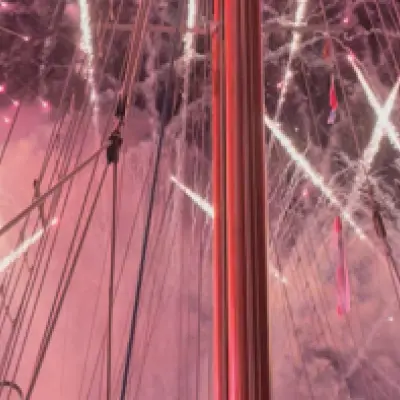 Feu d’Artifice du 14 Juillet à Marseille – À Bord d'Eco Calanques