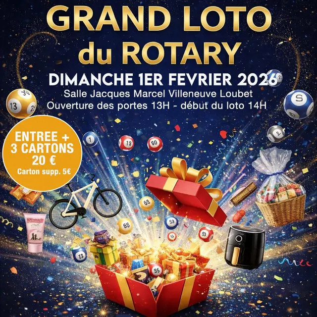 Loto du Rotary_Villeneuve-Loubet