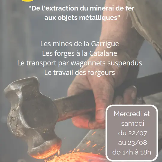 Exposition De l'extraction du fer aux objets métalliques_Rabat-les-Trois-Seigneurs