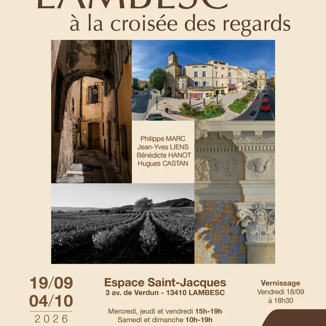Exposition Lambesc à la croisée des regards - Journées du Patrimoine_Lambesc
