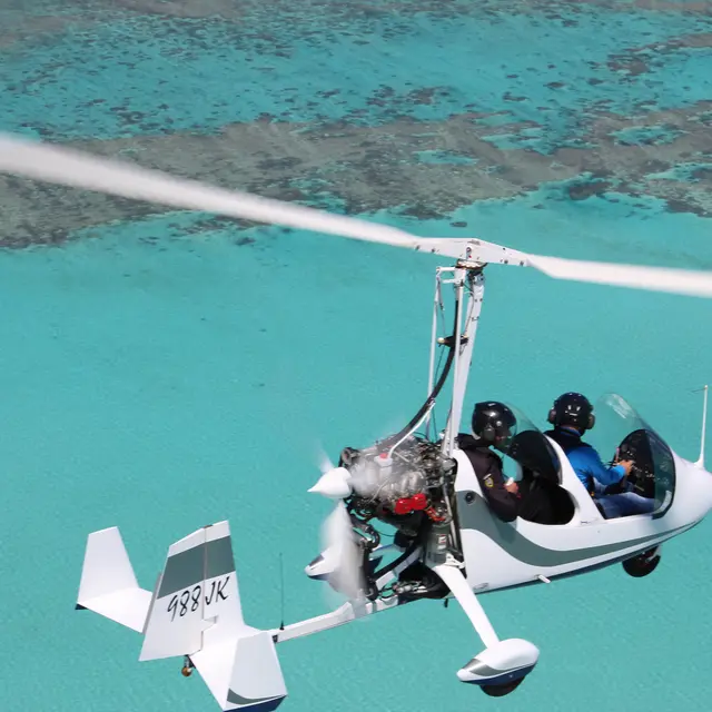 Vol en gyrocoptère avec Hibisair