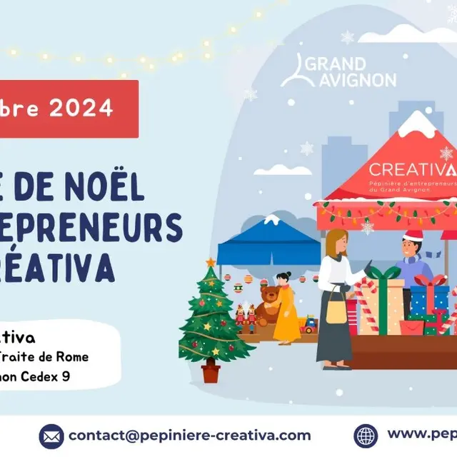 Marché de Noël des entrepreneurs de Créativa_Avignon