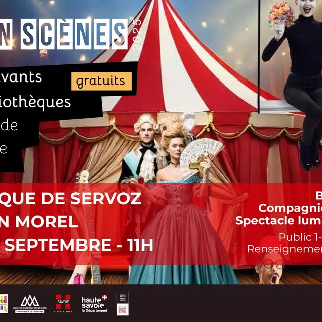 Bateau sous l'eau  - spectacle lumineux et musical par la Compagnie Rayon de Lune_Servoz