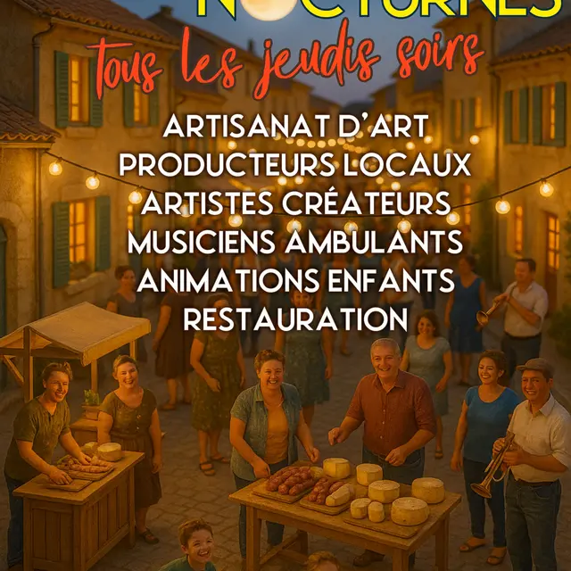 Marché - Les nocturnes St Jeannaises_Saint-Jean-du-Gard