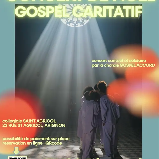 Concert Gospel caritatif de Noël_Avignon