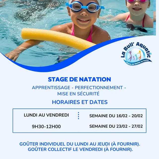 Stage de natation_Châteauneuf-de-Gadagne