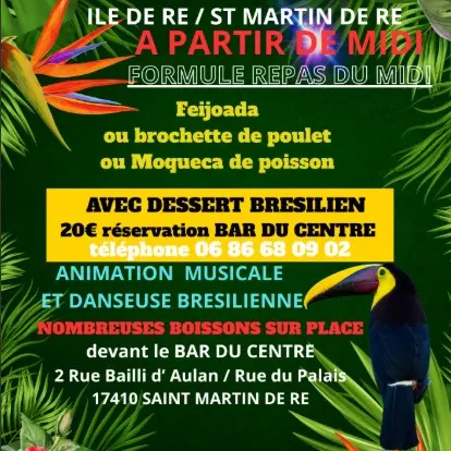 Repas bresilien - fête de la musique_Saint-Martin-de-Ré
