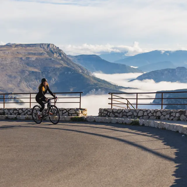 La Route des Crêtes - Le Grand Canyon - Espace cyclosport_La Palud-sur-Verdon