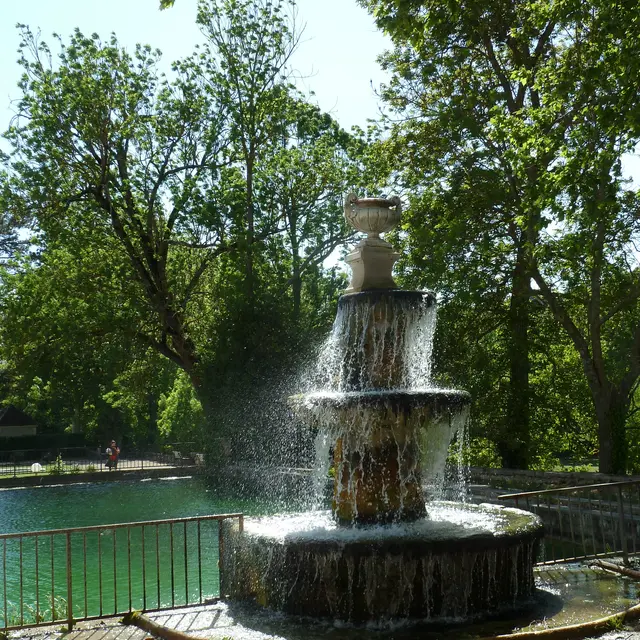Le parc de Chateau Laval