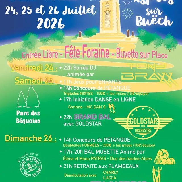 Fête votive et foraine d'Aspres sur Buëch_Aspres-sur-Buëch