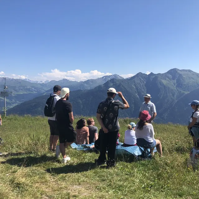 Goûter panoramique depuis le Mont Bisanne