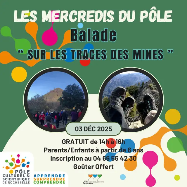 Les Mercredis du Pôle - Balade Sur les traces des Mines
