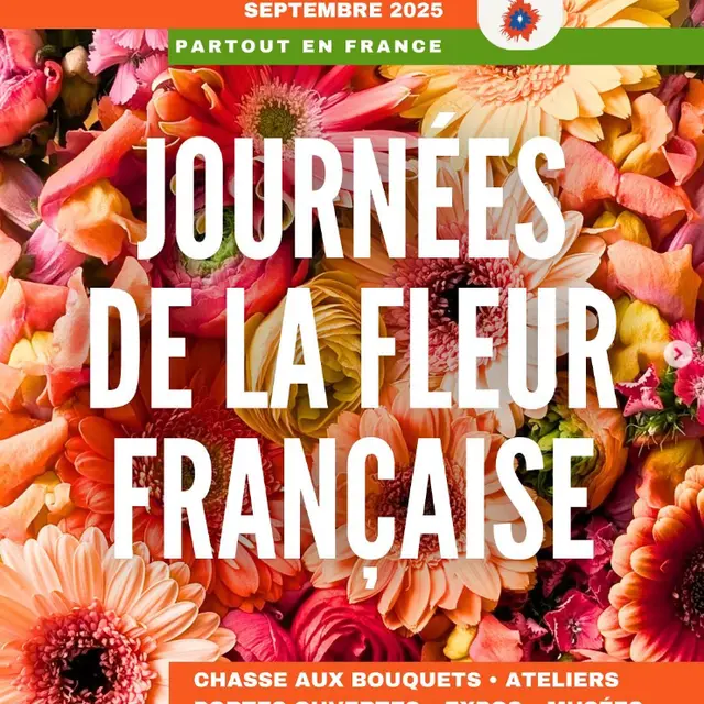 JEP 2025 -  Les Journées de la Fleur Française, un patrimoine culturel et floral  floral à découvrir_Cusset