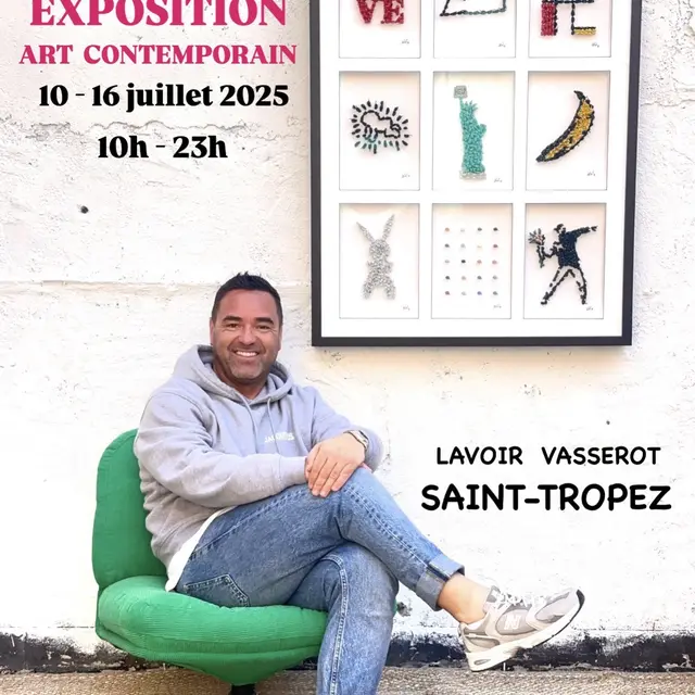 Exposition du Lavoir Vasserot - Art Contemporain Laget81_Saint-Tropez