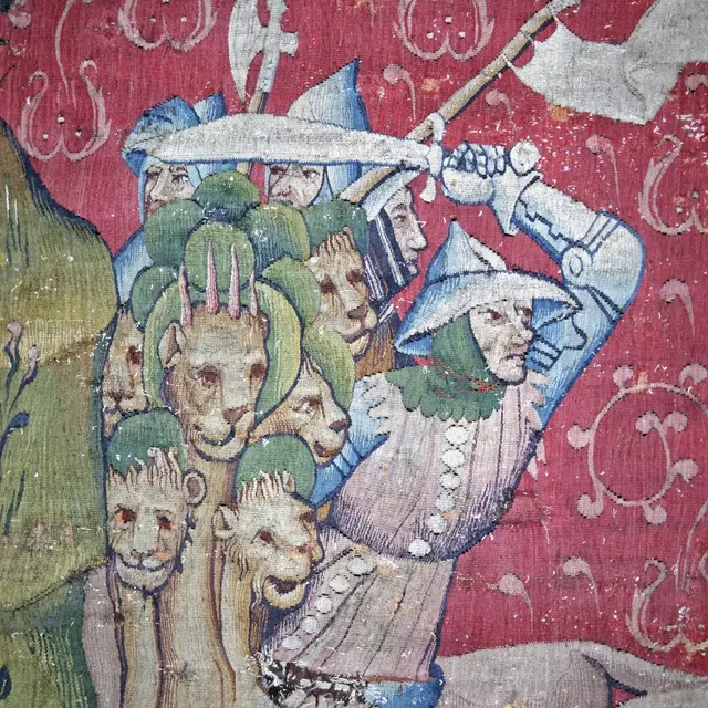 Les malheurs du XIVe siècle dans la tapisserie de l'Apocalypse