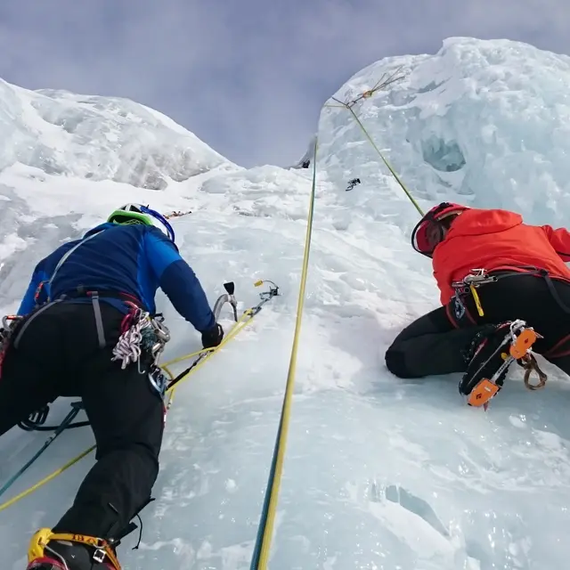 Cascade de glace