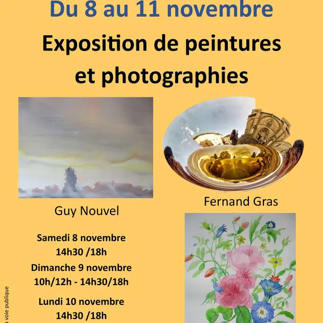 Exposition de peintures et photographies_Marsac-en-Livradois