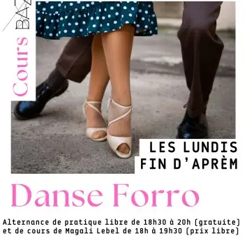 Cours de danse forró au Bazart le lundi soir_Saint-Antonin-Noble-Val