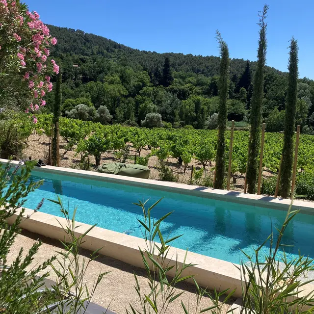 Piscine chauffée de 12 mètres
