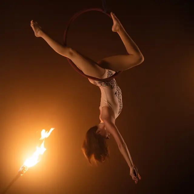 Scènes féériques | Flammes Célestes_Champéry