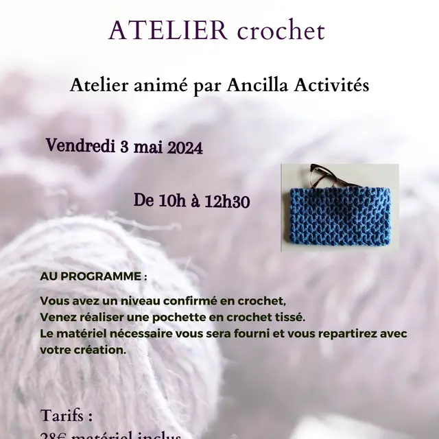 Atelier crochet, le Petit Randonneur