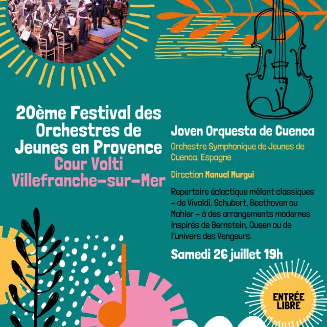 Festival International des Orchestres de Jeunes en Provence_Villefranche-sur-Mer