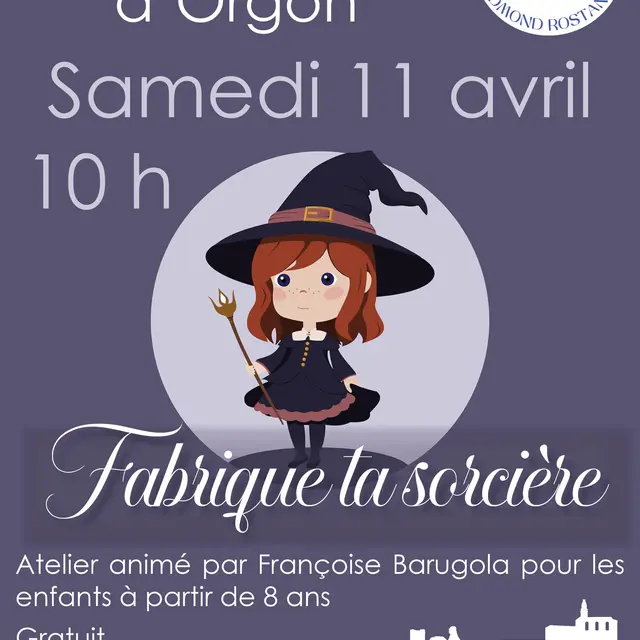 Atelier créatif Fabrique ta sorcière_Orgon