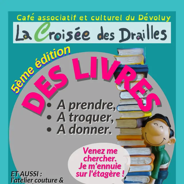 5e édition des livres à prendre, troquer, donner_La Joue du Loup