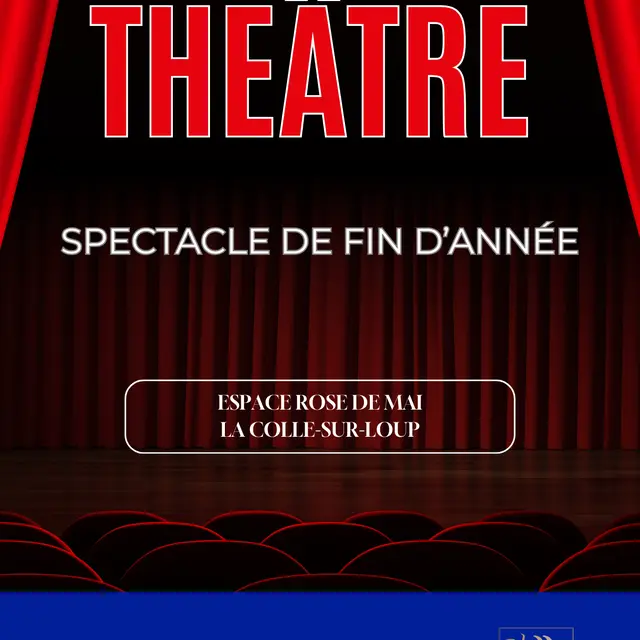 Théâtre, spectacle de fin d'année_La Colle-sur-Loup