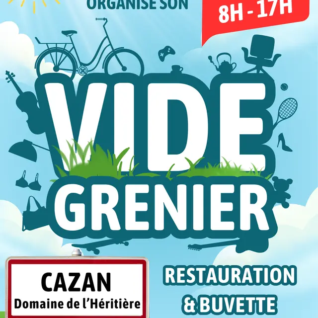 Vide greniers - Cazan_Vernègues