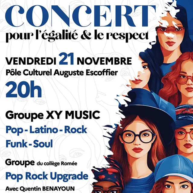 Concert pour l'Egalité & le Respect_Villeneuve-Loubet