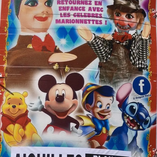 Spectacle de guignols à Aiguilles