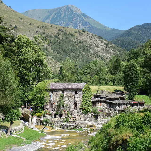 Vue sur moulin