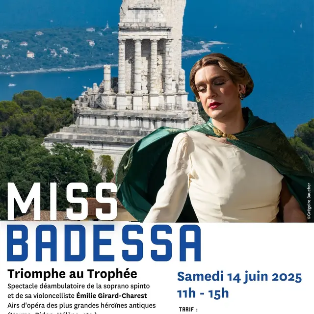 Spectacle Miss Badessa au Trophée d'Auguste
