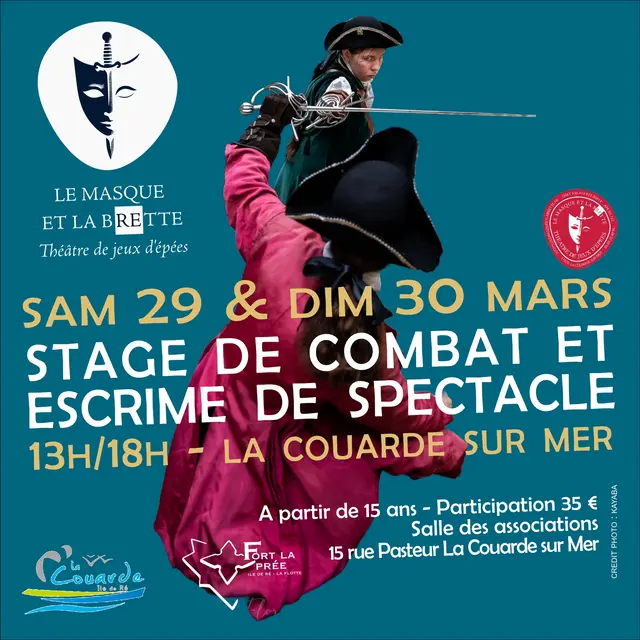 Escrime de spectacle et stage de combat_La Couarde-sur-Mer