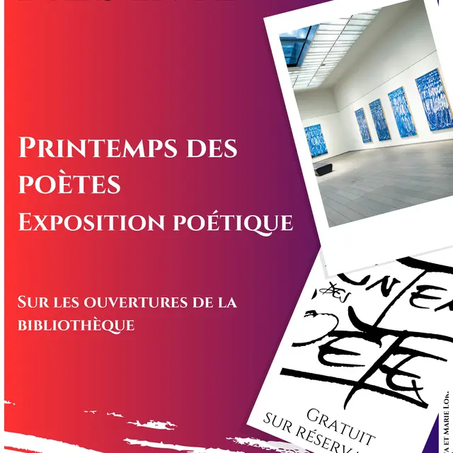 Printemps des poètes : exposition poétique_Ars-en-Ré