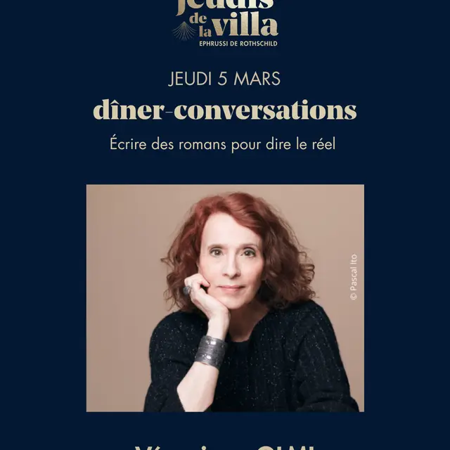 Les Jeudis de la Villa - Véronique Olmi : Écrire des romans pour dire le réel_Saint-Jean-Cap-Ferrat