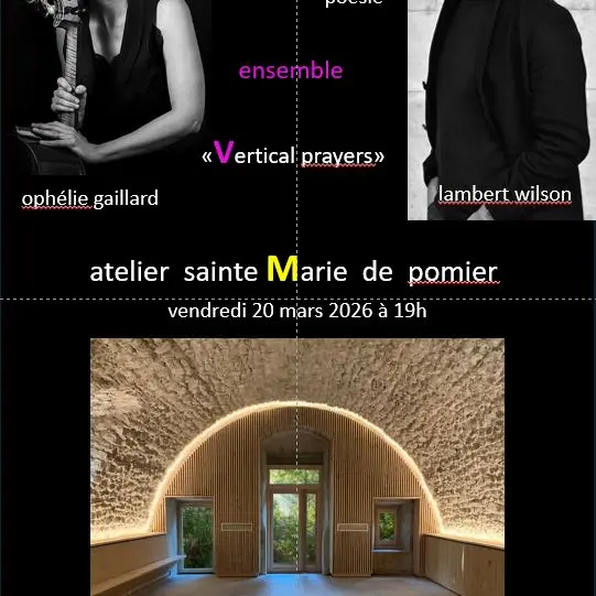 Vertical prayer - atelier Ste Marie de pomier