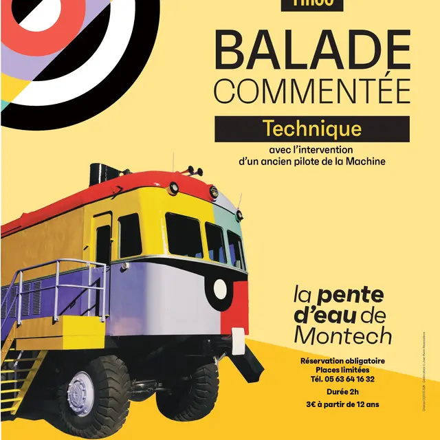 Balade commentée de la Pente d'eau de Montech - Spéciale technique_Montech