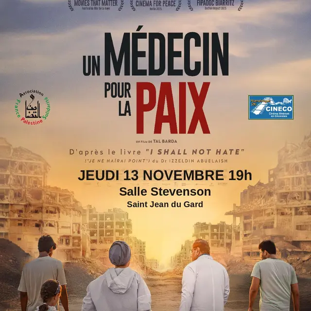 Cinéma : Un médecin pour la paix_Saint-Jean-du-Gard