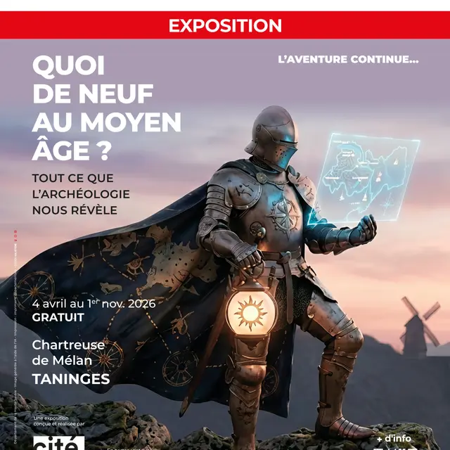 Exposition à la chartreuse de Mélan Quoi de neuf au Moyen Age. L'aventure continue._Taninges