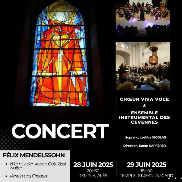 Concert Félix Mendelssohn