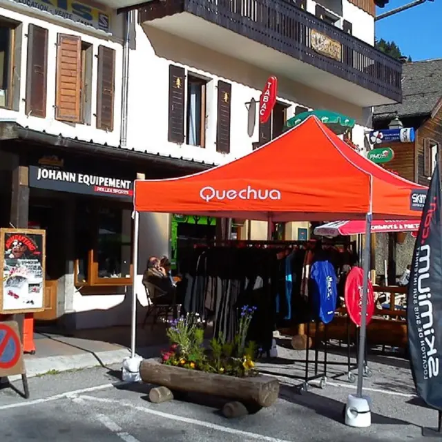 Johann equipement