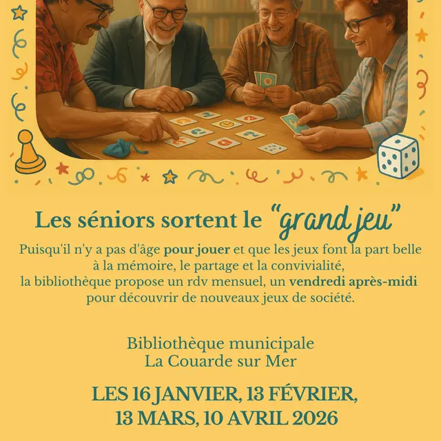 Les séniors sortent le grand jeu!_La Couarde-sur-Mer