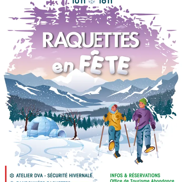 Raquettes en fête_Abondance