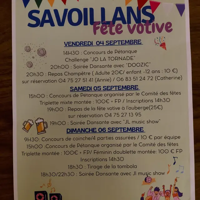 Fête votive_Savoillans